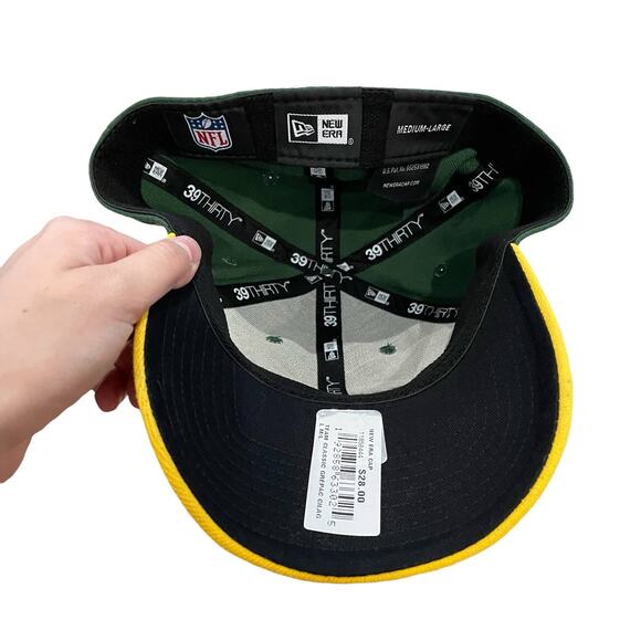 New era Green Bay Packers Fitted Hat M/L - Picture 4 of 4